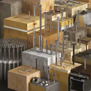 FAMILIA COMPLETA DE TORNILLOS Y FIJACIONES PARA  MADERA Y HORMIGÓN
