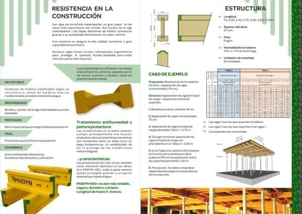 VIGA H20  PAIDYN - Imagen 3