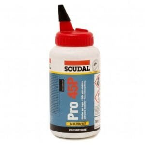 Cola Poliuretánica Soudal Pro 45p - 750 Grs.